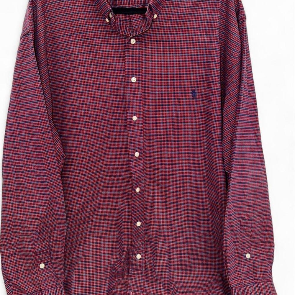 Ralph Lauren Men's Plaid Button-Down Shirt - Size 2XLT Tall